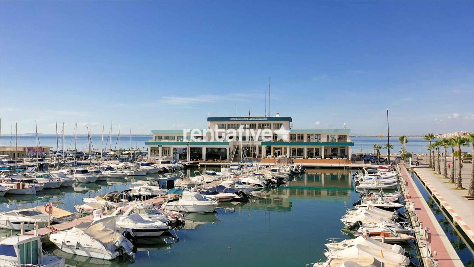 Rentafive Cerca Del Puerto 2 Min Andando Playa Apartamento Santa Pola Exterior foto